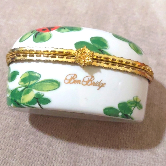 Ben Bridge Porcelain Trinket Box - Picture 2 of 4